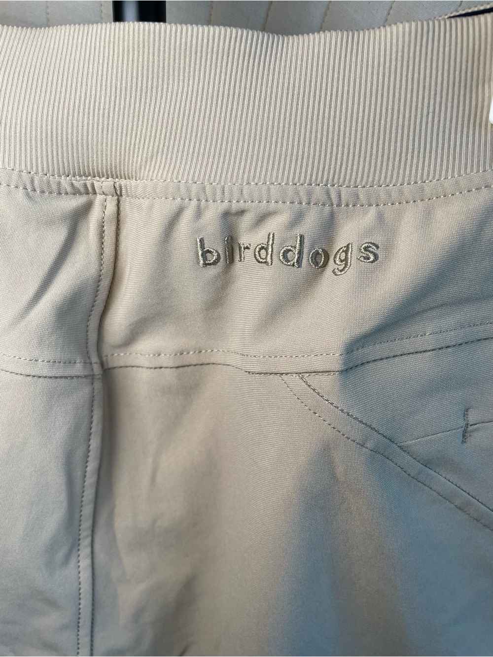 Birddogs Men's Jogger Pants Size L Khaki Tan Wayne Regretzkys Boomstick - Picture 4 of 8